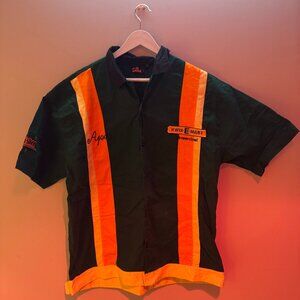 vintage Y2K 2002 The Simpsons Apu Quickie Mart Button Work Shirt (2XL) Korea mad